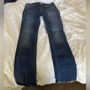 True Religion Women’s Slim Straight Leg Jeans Size 31x31